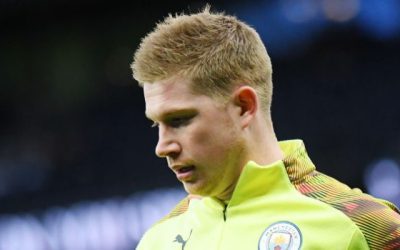 Kevin De Bruyne có thể phải ngồi ngoài trong thời gian 4 tháng vì chấn thương