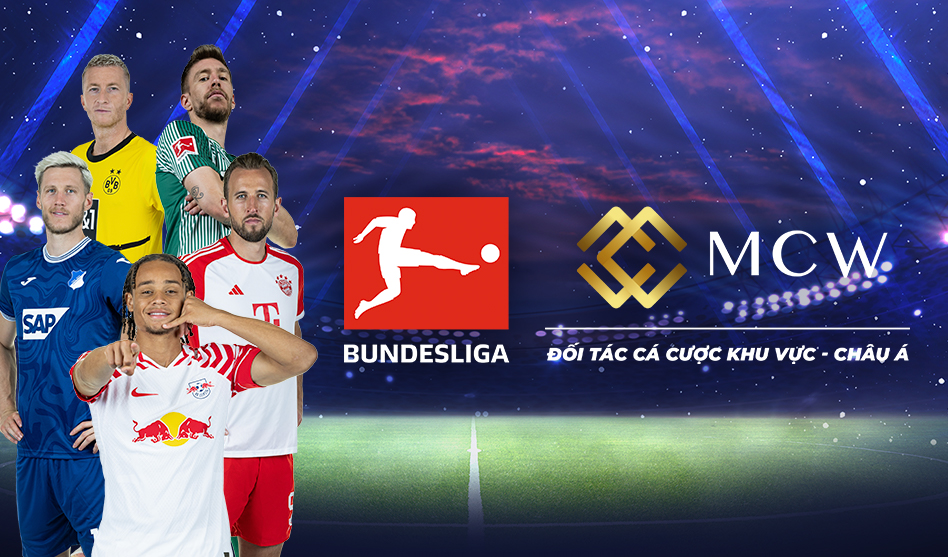 Bundesliga International hợp tác với Mega Casino World ở Châu Á